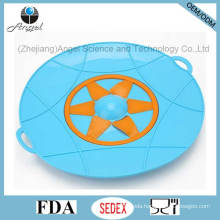 Silicone Spill Stopper Silicone Pot Lid Cover FDA LFGB Approved SL15